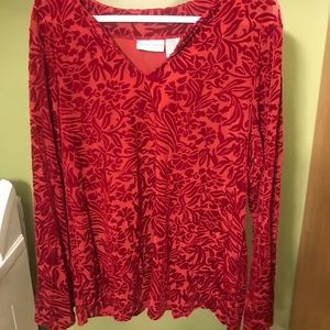 Women’s velour design blouse